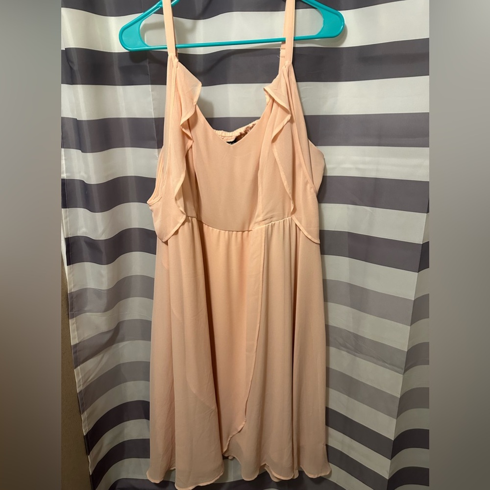 Blush pink dress